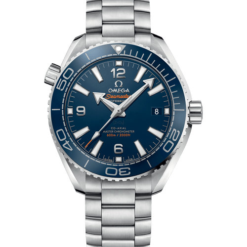 OMEGA Seamaster Planet Ocean Co-Axial Master Chronometer 39.5mm Blue Dial 215.30.40.20.03.001 front