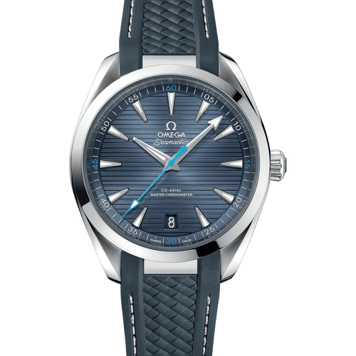 OMEGA Seamaster Aqua Terra Co-Axial Master Chronometer 41mm Blue front