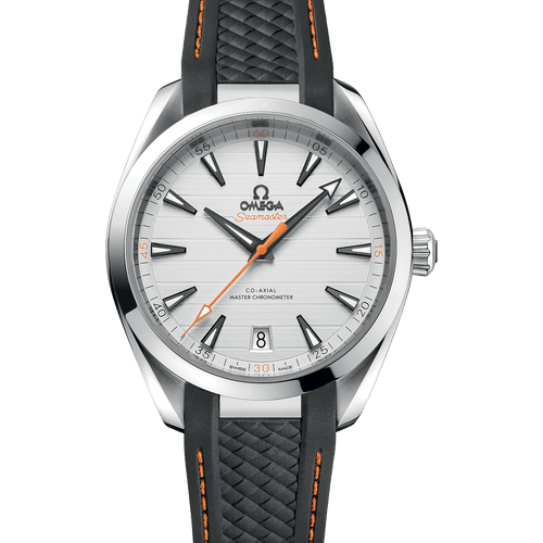 OMEGA Seamaster Aqua Terra Co-Axial Master Chronometer 41mm Silver Dial  front