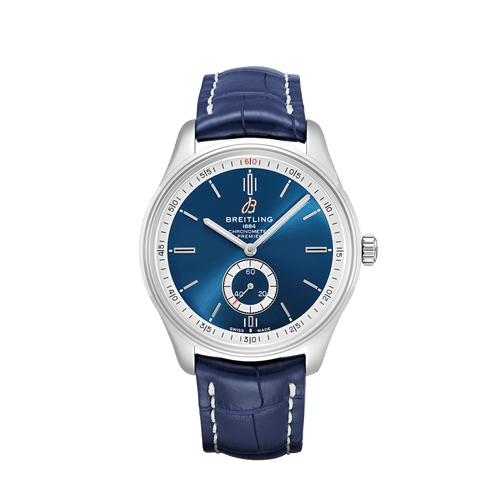 Breitling Premier Automatic Steel Blue Dial 40mm - Front