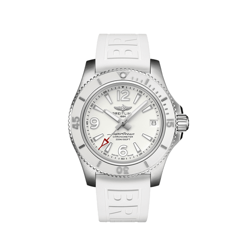 Breitling Superocean Automatic Steel White Dial 36mm - Front View