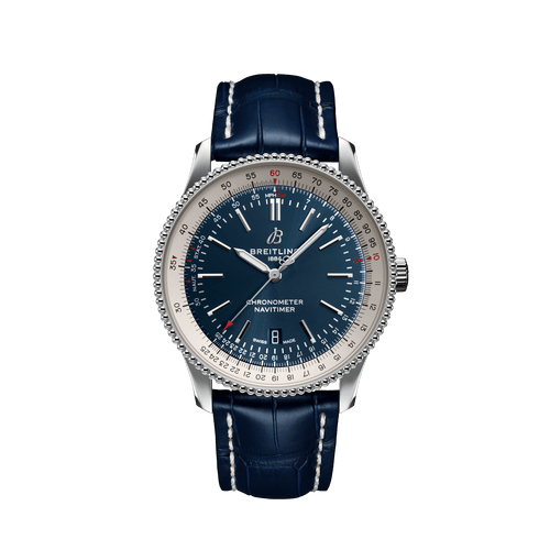 Breitling Navitimer Automatic Steel Blue Dial 41mm - Front View