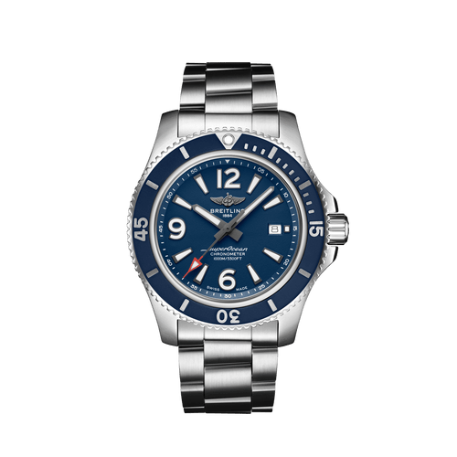 Breitling Superocean Automatic Steel Blue Dial 44mm - Front