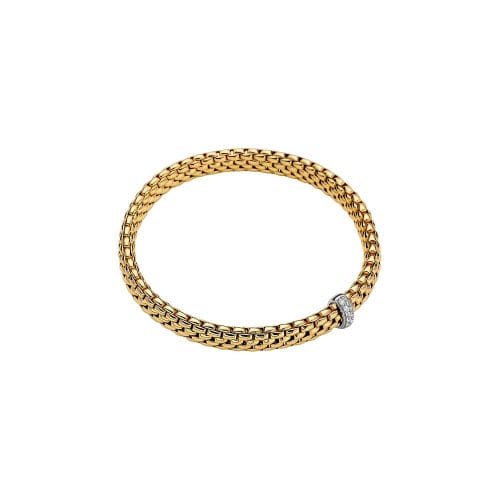 Fope Vendôme 18ct Gold Diamond Flex’It Bracelet