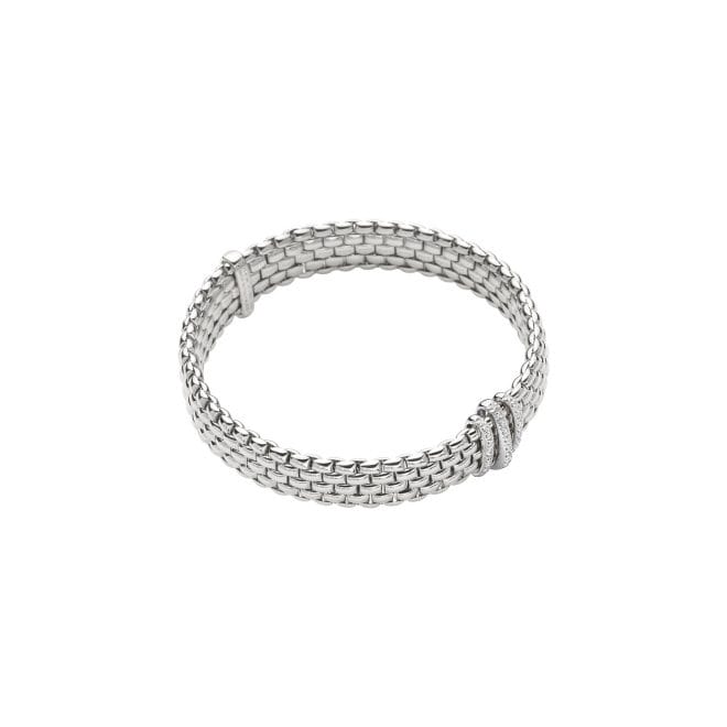 Fope Panaroma 18ct Gold Diamond Flex’It Bracelet