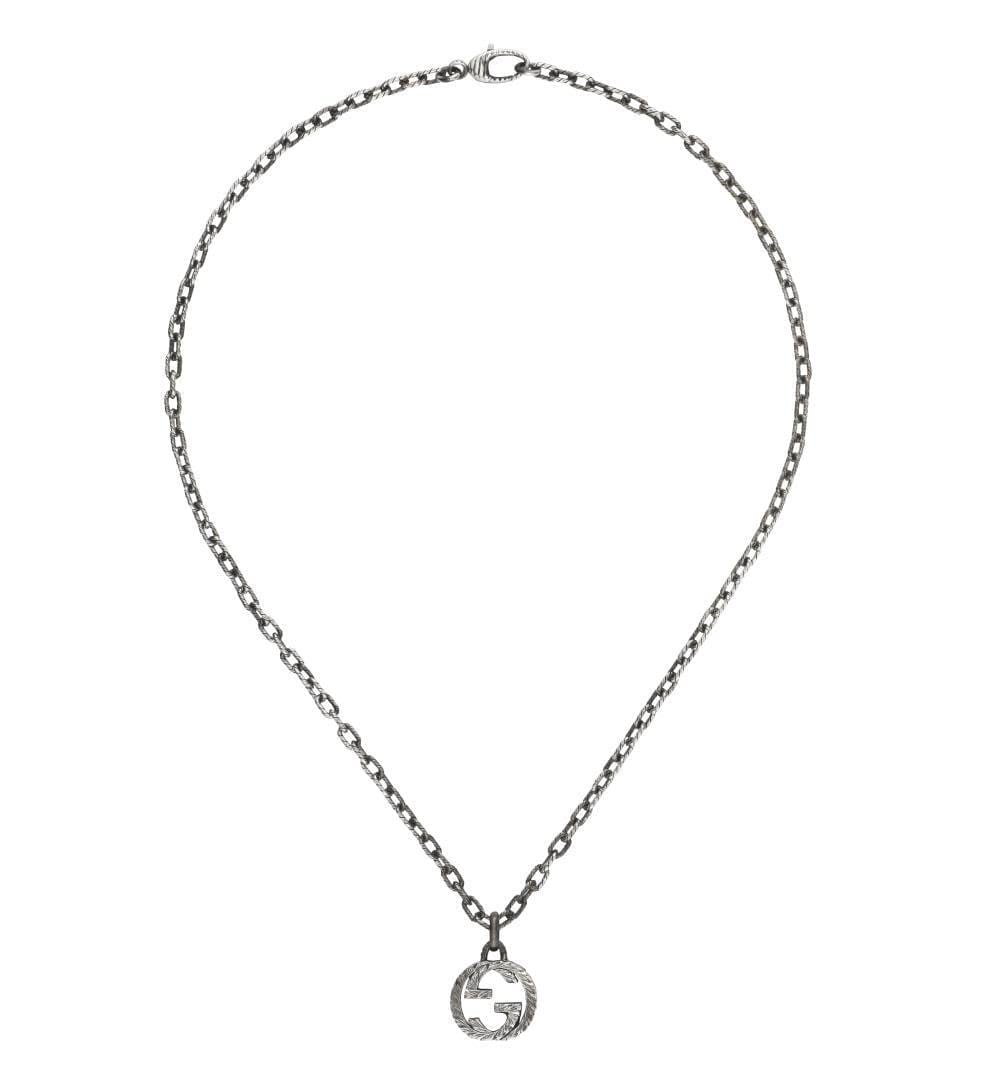 Gucci sterling hot sale silver necklace