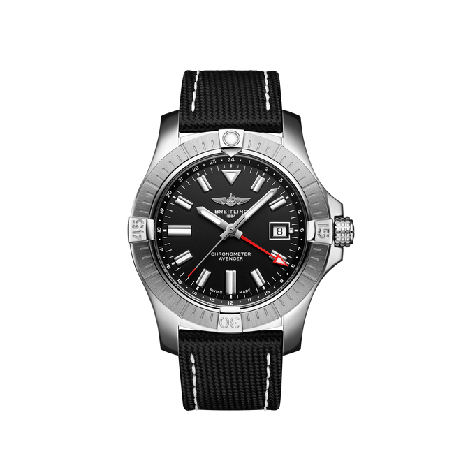 Breitling Avenger Automatic GMT Steel Black Dial 43mm A32397101B1X1
