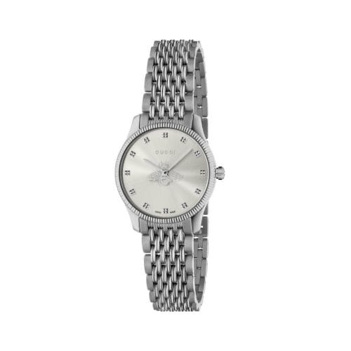 Gucci-G-Timeless-Stainless-Steel-Silver-Bee-Dial-29mm-YA1265019