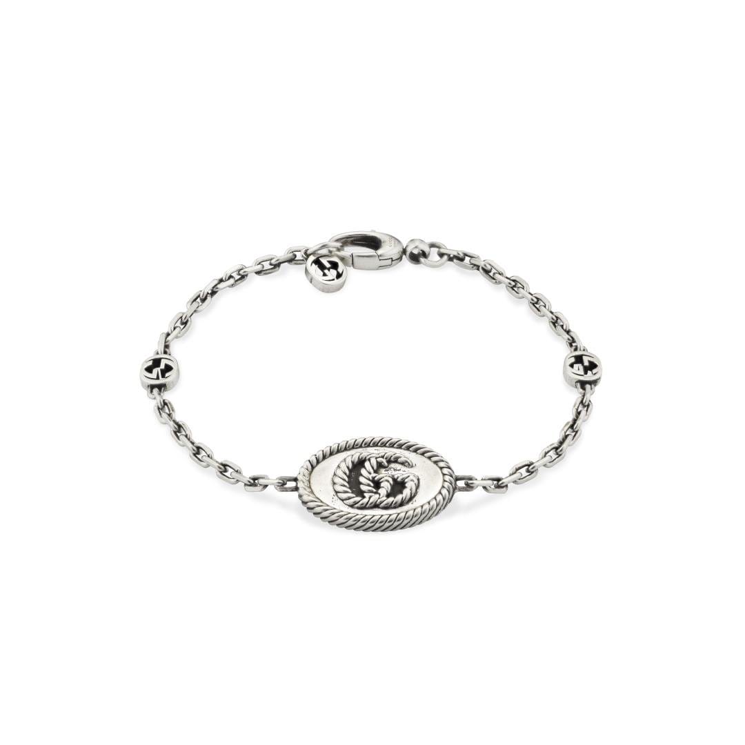 Gucci GG Marmont | Stylish ID Bracelet | Sterling Silver