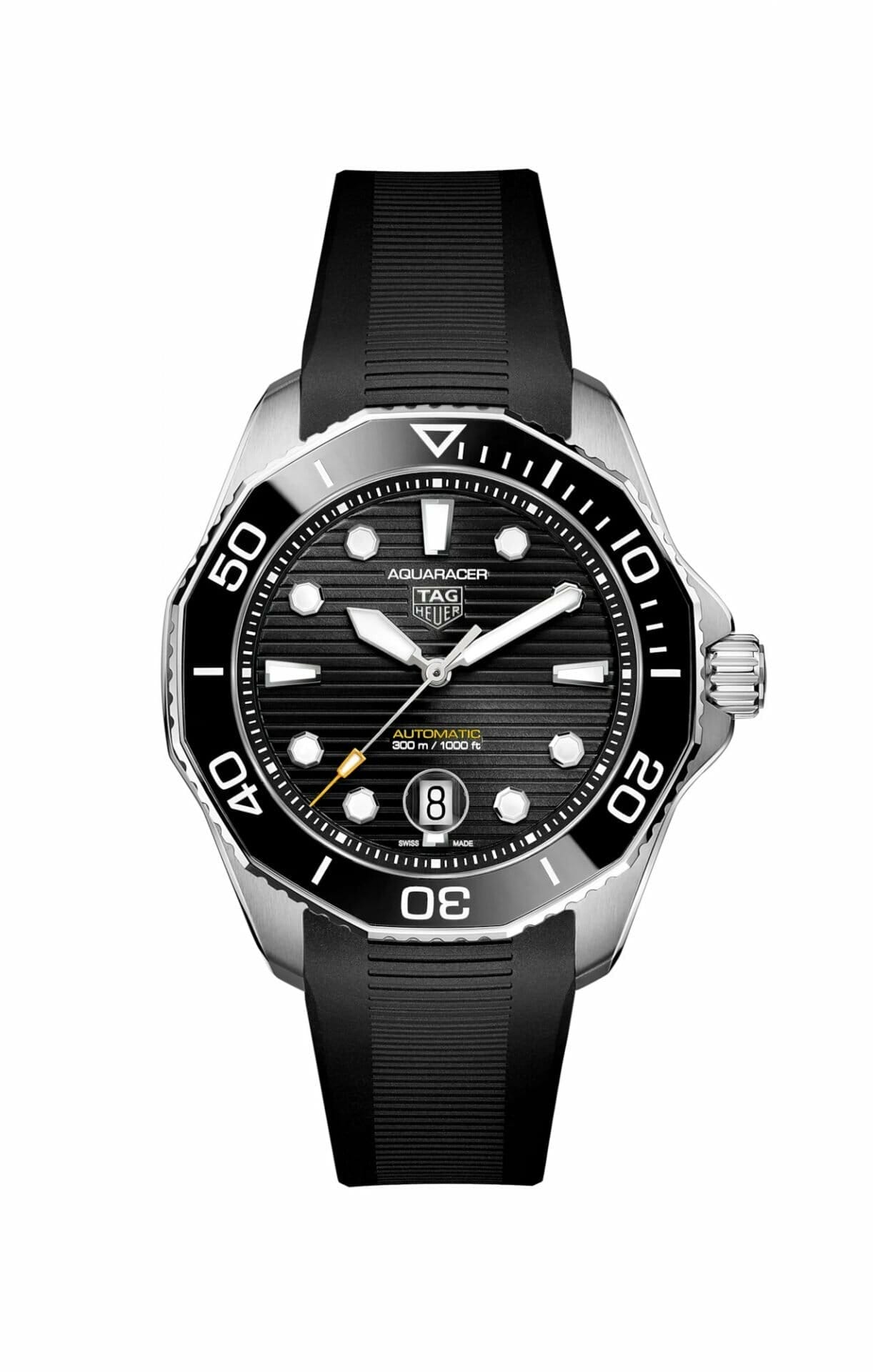 TAG Heuer Aquaracer Professional 300 Calibre 5 43mm Black Dial Strap