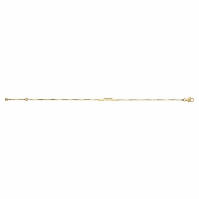 Gucci Link to Love 18ct Yellow Gold Bracelet YBA662106001016 Reverse