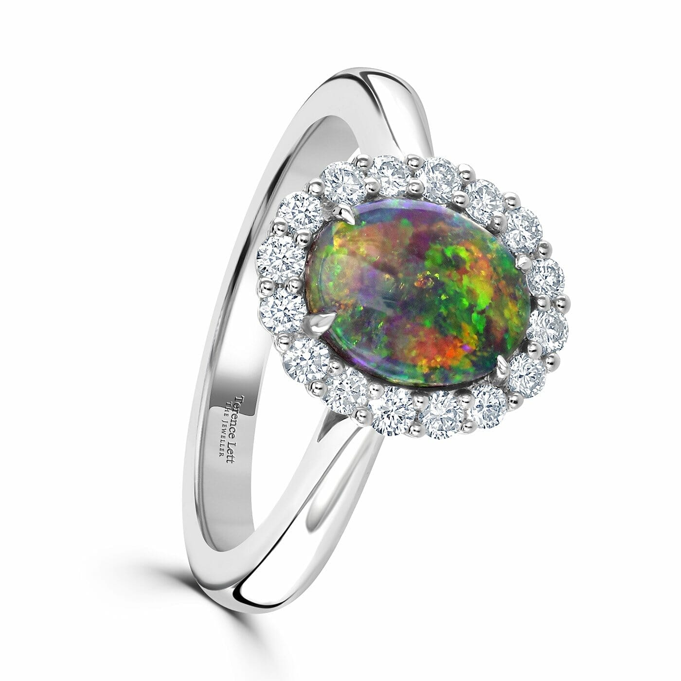 Opal sale cut diamond