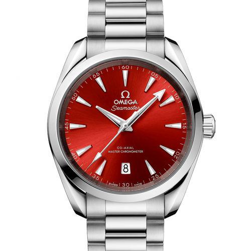 OMEGA Seamaster Aqua Terra Co-Axial Master Chronometer 38mm Red Dial 220.10.38.20.13.003