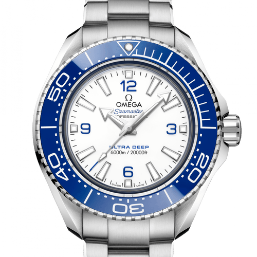 OMEGA Seamaster Planet Ocean 6000M Co-Axial Master Chronometer 45.5mm White Dial 215.30.46.21.04.001