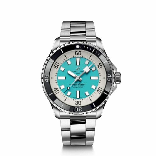 Breitling Superocean III Automatic 44mm Turquoise Dial A17376211L2A1