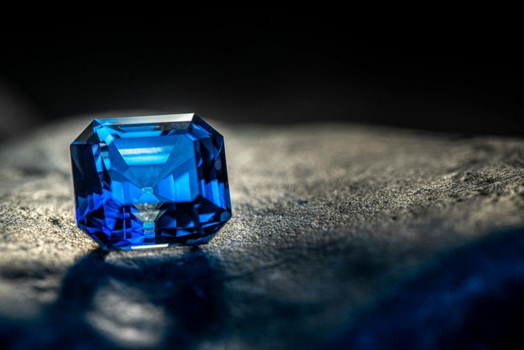 Sapphire Blue Luxury Precious Gemstone