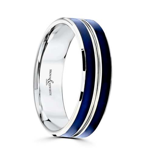 Platinum 5mm Amplitude Wedding Ring C8ANFP38